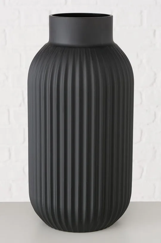 Boltze dekor váza Nordika fekete