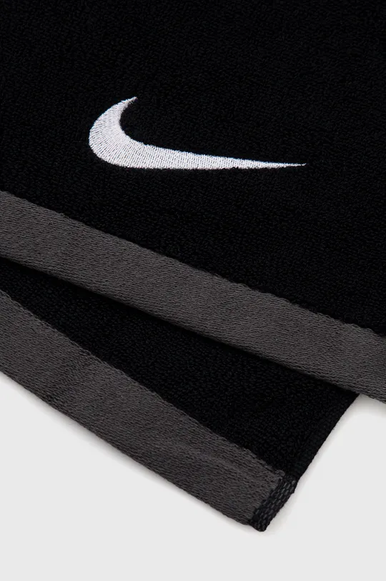 Хлопковое полотенце Nike чёрный