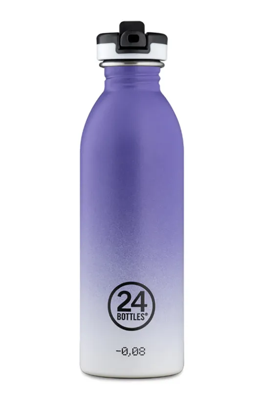 lila 24bottles palack Purple 500 ml Uniszex