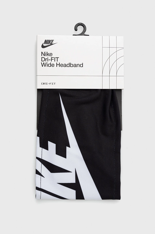 czarny Nike opaska na głowę Unisex