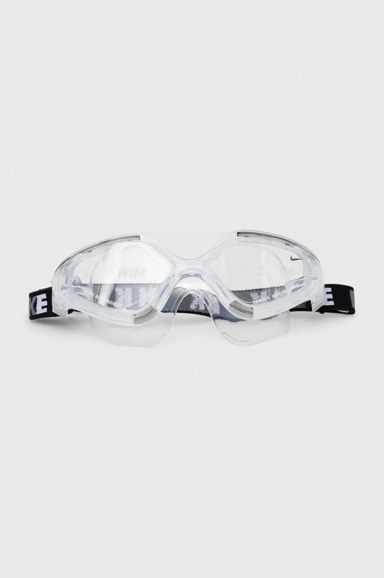 biały Nike okulary pływackie Expanse Unisex