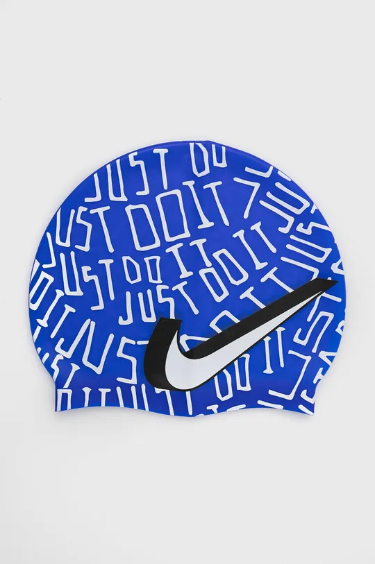 niebieski Nike czepek pływacki Jdi Scribble Unisex