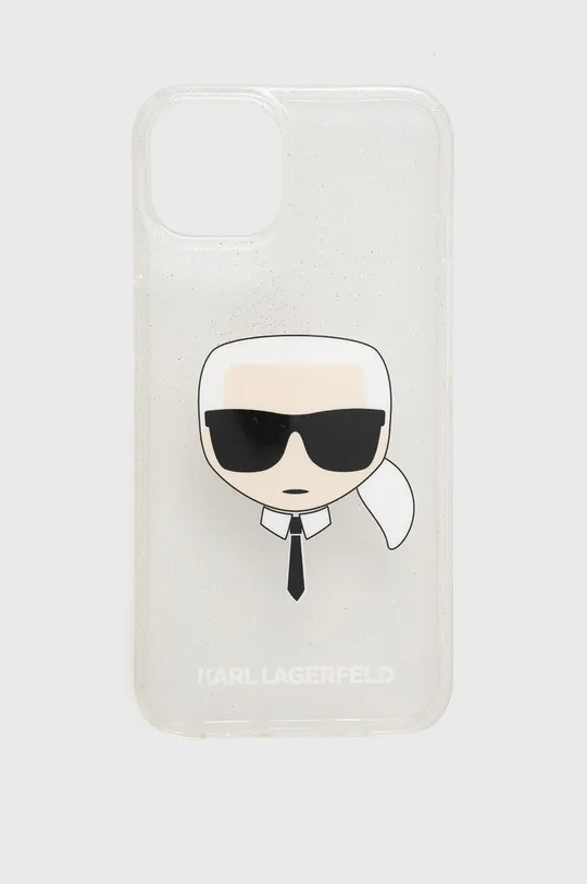 серебрянный Чехол на телефон Karl Lagerfeld Unisex