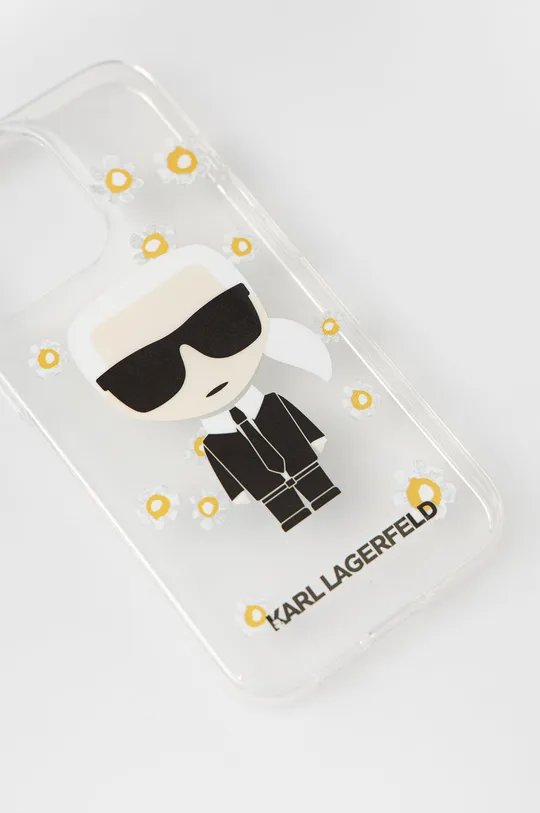 Karl Lagerfeld etui na telefon iPhone 13 KLHCP13MHFLT transparentny