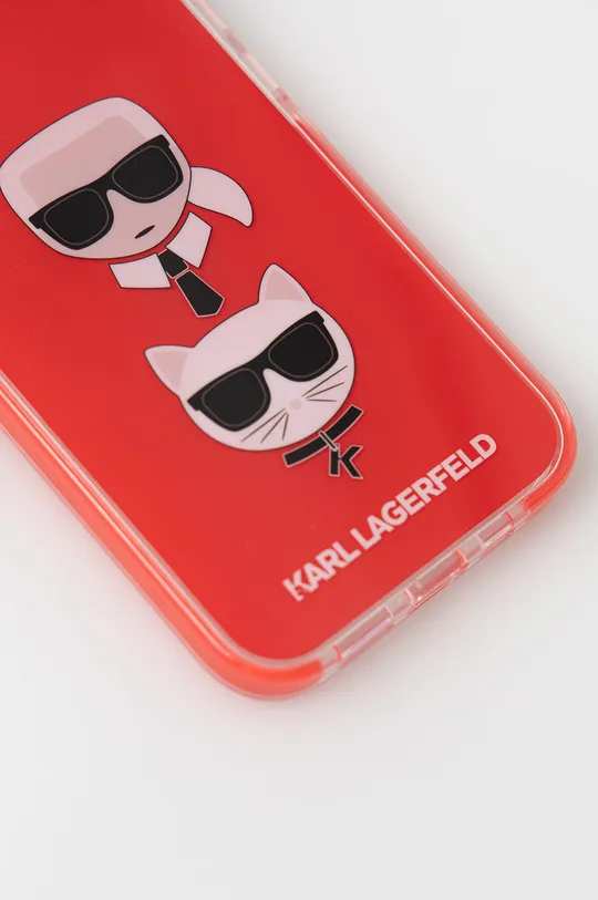 Karl Lagerfeld etui na telefon iPhone 13 KLHCP13MTPE2TR czerwony