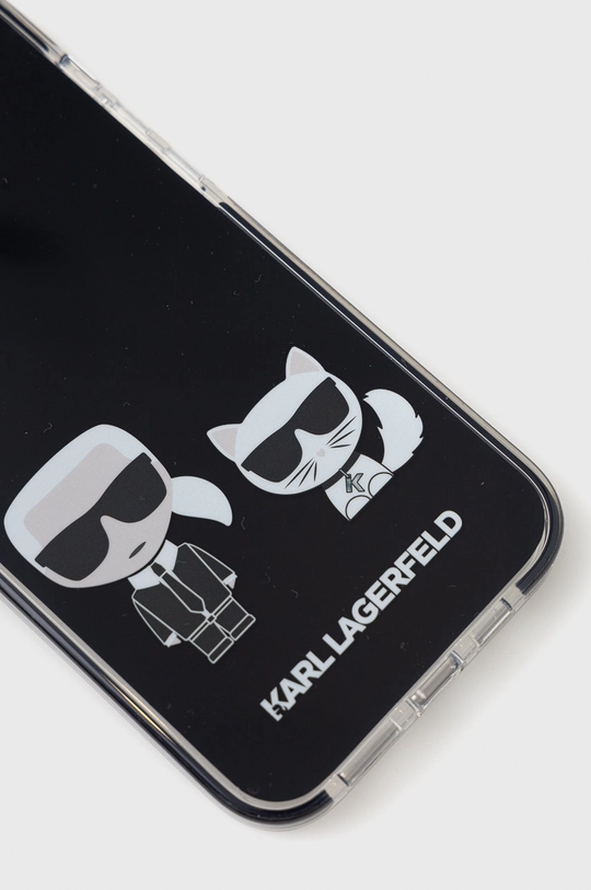 Karl Lagerfeld etui na telefon iPhone 13 KLHCP13MTPEKCK czarny