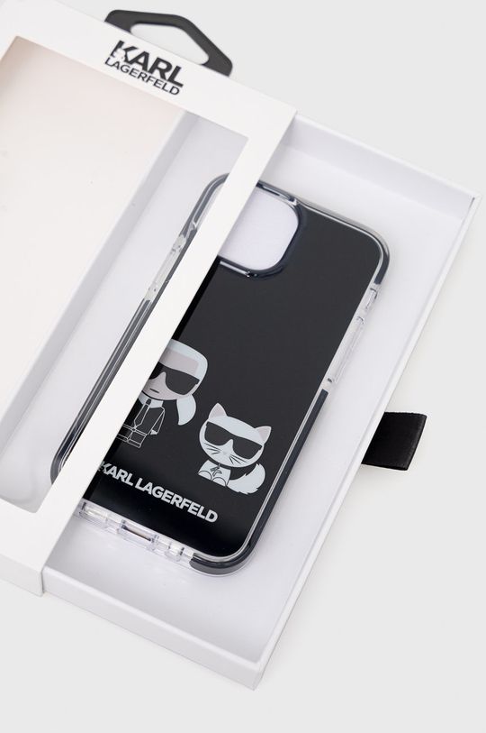 Karl Lagerfeld etui na telefon iPhone 13 mini KLHCP13STPEKCK Materiał syntetyczny