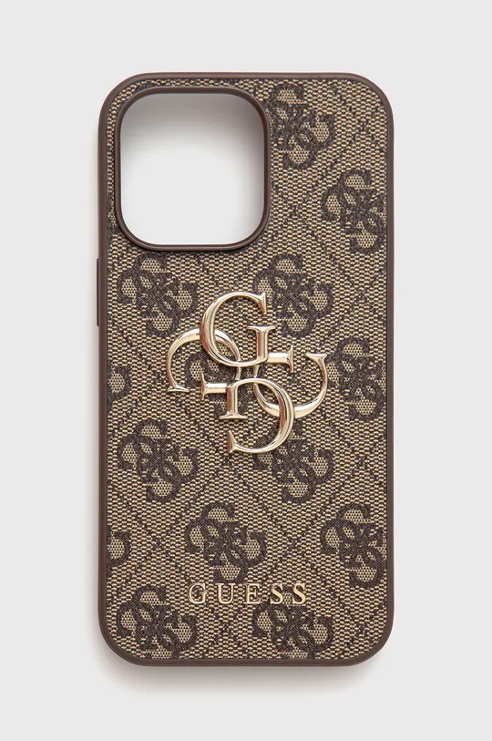 hnedá Puzdro na mobil Guess Iphone 13 Pro / 13 6,1 Unisex