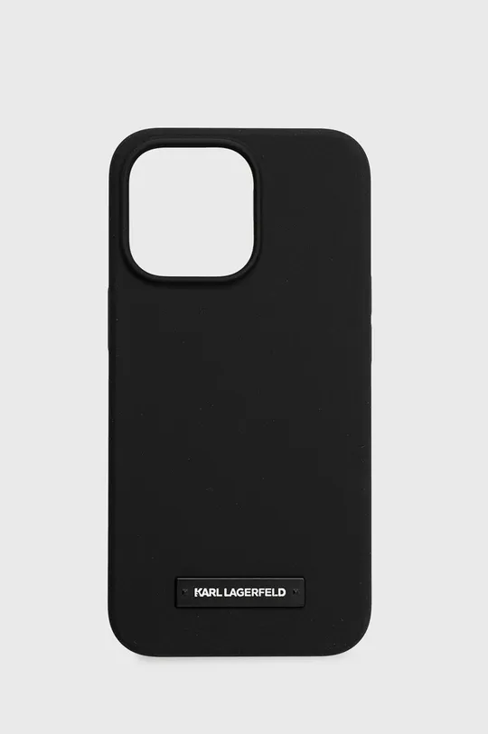чёрный Чехол на телефон Karl Lagerfeld Iphone 13 Pro / 13 6,7 Unisex