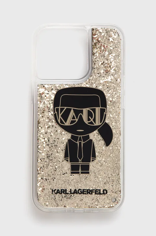 чёрный Чехол на телефон Karl Lagerfeld Iphone 13 Pro/ 13 6,1 Unisex