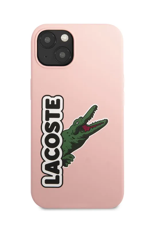 różowy Lacoste etui na telefon iPhone 13 6,1