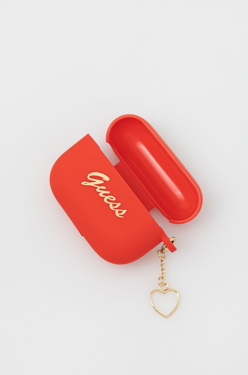 Guess pokrowiec na airpods AirPods 3 cover czerwony