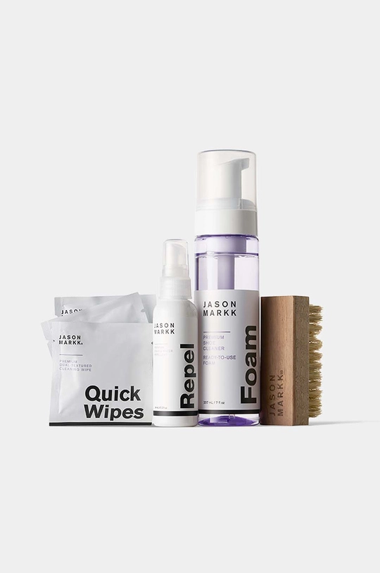 Jason Markk shoe cleaning kit transparent