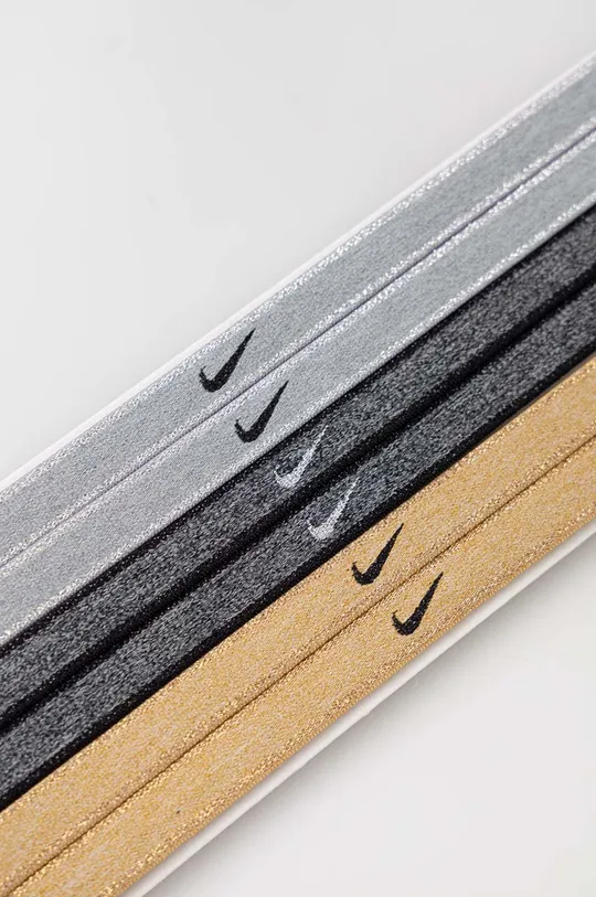 Nike cerchietti pacco da 6 grigio
