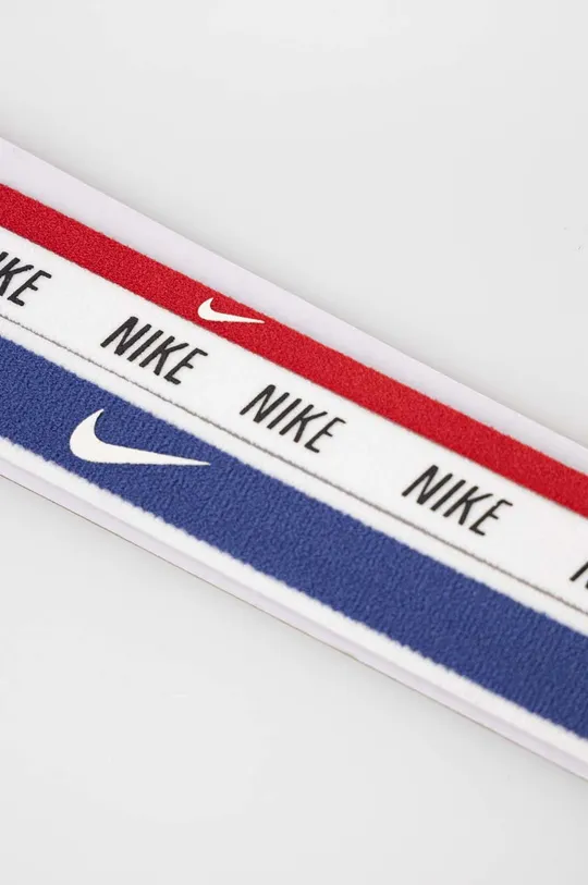Nike opaski na głowę 3-pack czerwony