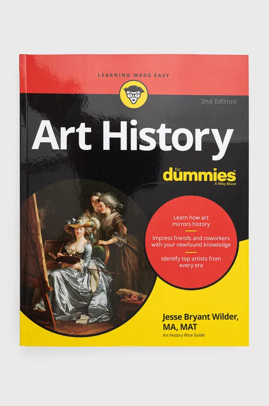 multicolor John Wiley & Sons Inc książka Art History For Dummies, 2nd Edition, J Wilder Unisex