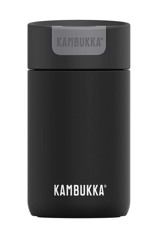 čierna Kambukka Termo hrnček Olympus 300 ml Jet Black Unisex