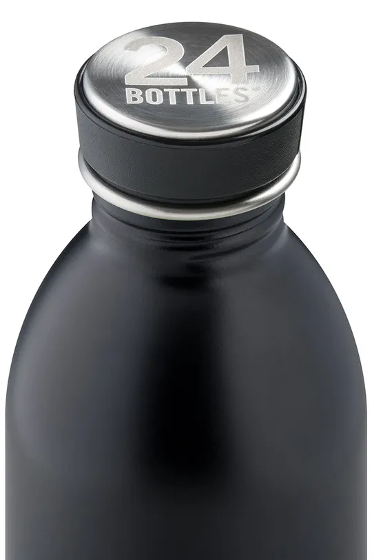 24bottles Θερμικό μπουκάλι Tuxedo 500 ml μαύρο