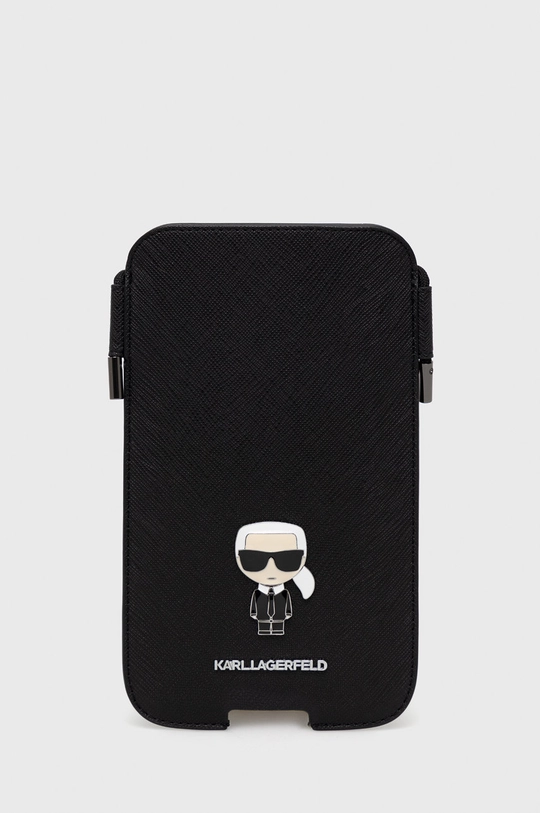 čierna Obal na mobil Karl Lagerfeld 6,7'' Unisex