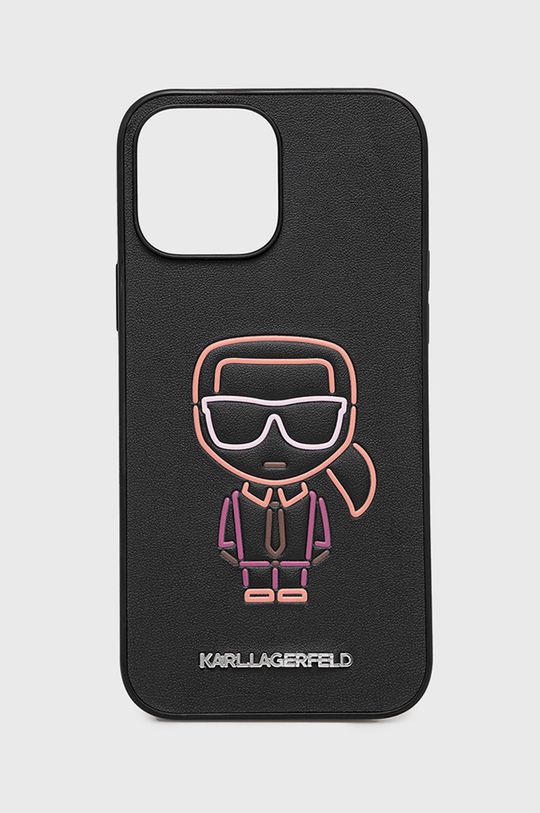 czarny Karl Lagerfeld etui na telefon iPhone 13 Pro Max 6,7'' Unisex