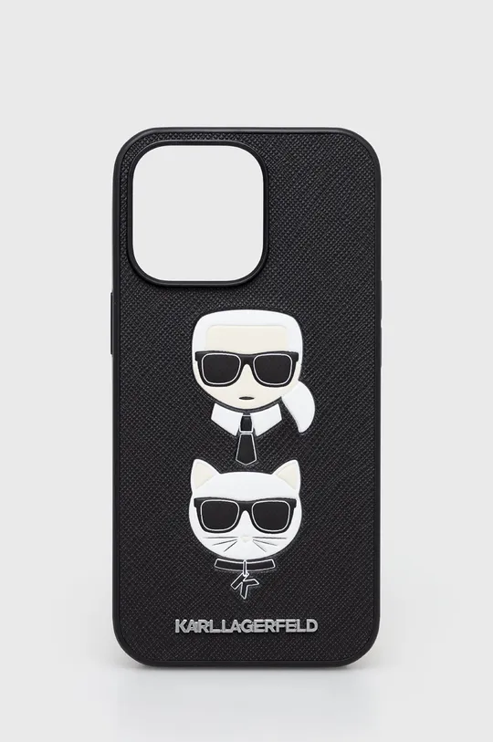 crna Etui za telefon Karl Lagerfeld Iphone 13 Pro / 13 6,1'' Unisex