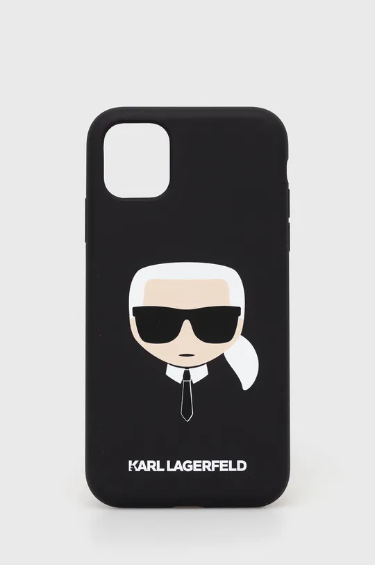 чёрный Чехол на телефон Karl Lagerfeld Iphone 11 6,1''/ Xr Unisex