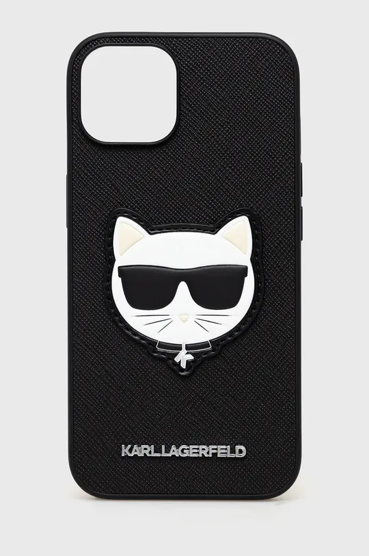 чёрный Чехол на телефон Karl Lagerfeld Iphone 14 6,1