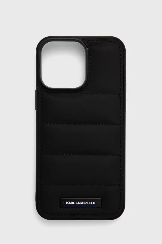 μαύρο Θήκη κινητού Karl Lagerfeld Iphone 14 Pro Max 6,7