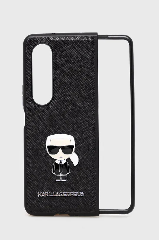 črna Etui za telefon Karl Lagerfeld Galaxy Z Fold 4 Unisex