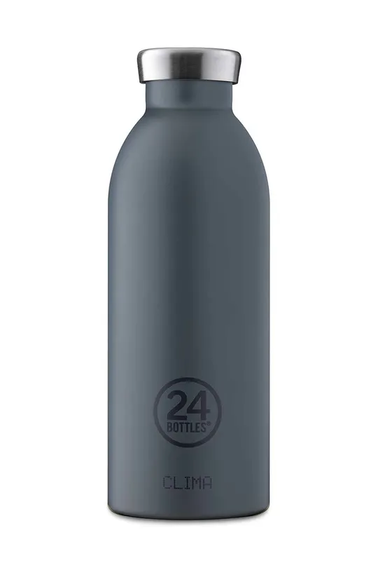 šedá Termoláhev 24bottles Formal Grey 500 ml Unisex