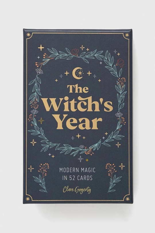 többszínű David & Charles kártya pakli The Witch's Year Card Deck, Clare Gogerty Uniszex