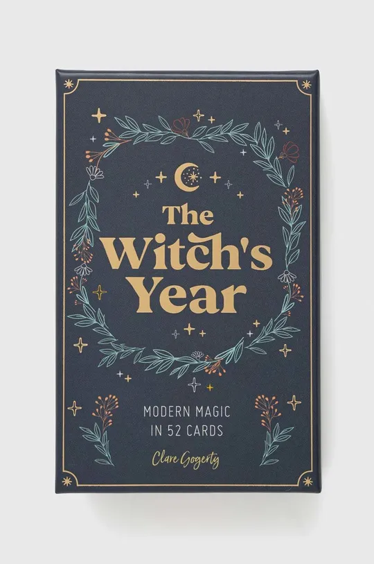 барвистий Колода карт David & Charles The Witch's Year Card Deck, Clare Gogerty Unisex