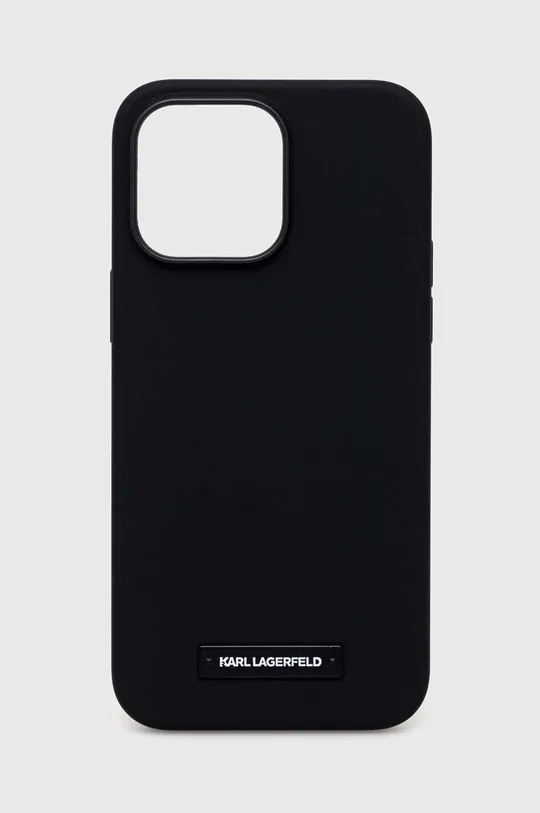μαύρο Θήκη κινητού Karl Lagerfeld iPhone 14 Pro Max 6,7
