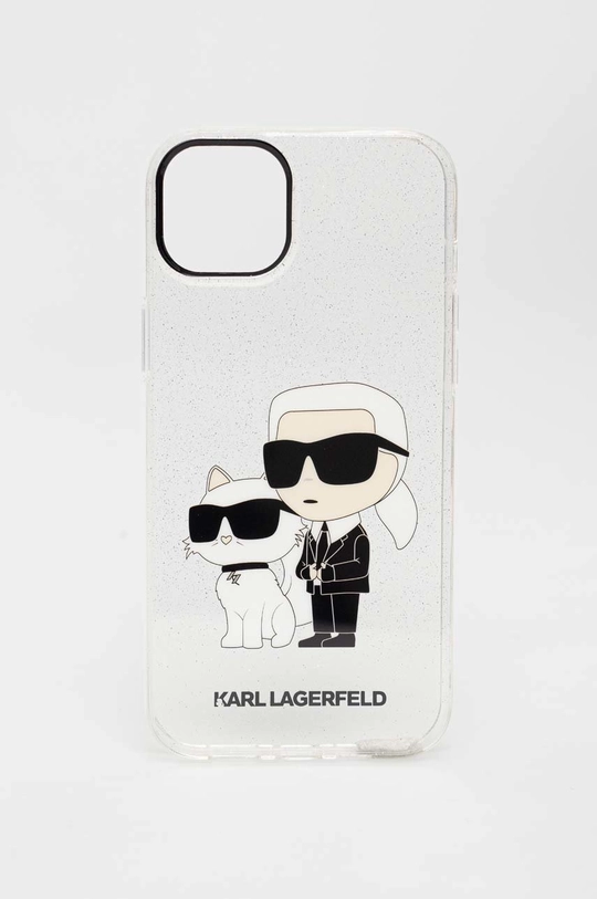 transparentny Karl Lagerfeld etui na telefon iPhone 14 Plus 6,7