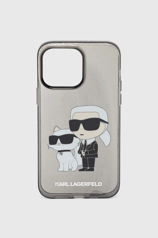 μαύρο Θήκη κινητού Karl Lagerfeld iPhone 14 Pro Max 6,7