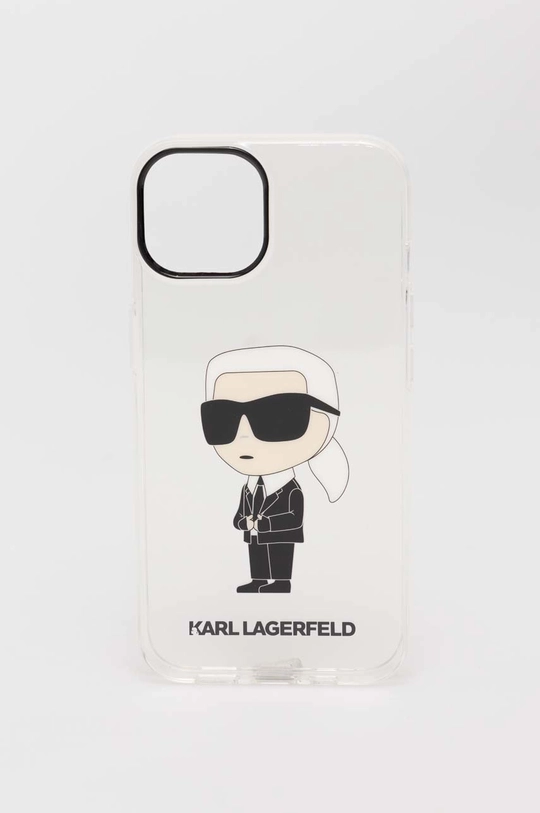 transparentny Karl Lagerfeld etui na telefon iPhone 14 6,1