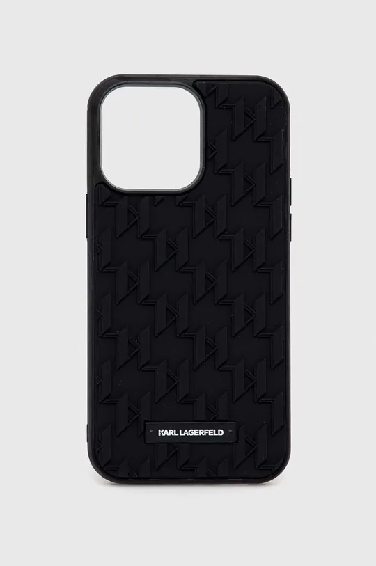μαύρο Θήκη κινητού Karl Lagerfeld iPhone 14 Pro Max 6,7