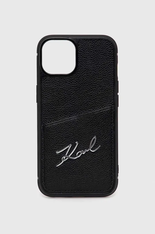 fekete Karl Lagerfeld telefon tok iPhone 14 6,1