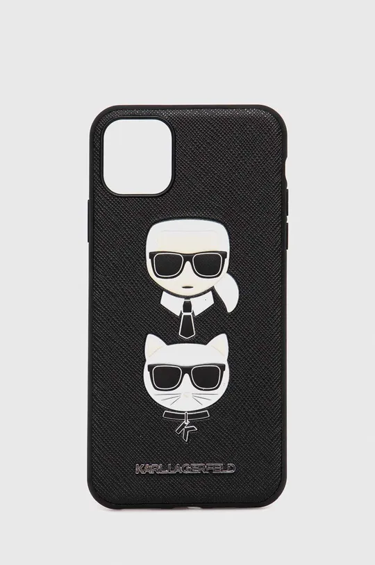 czarny Karl Lagerfeld etui na telefon iPhone 11 Pro Max 6,5