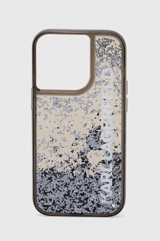 μαύρο Θήκη κινητού Karl Lagerfeld iPhone 14 Pro 6,1