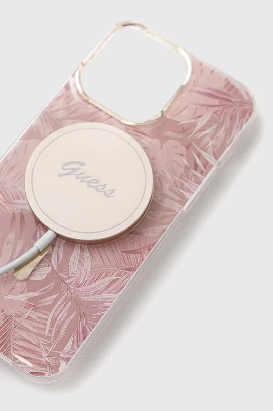 Θήκη τηλεφώνου και φορτιστής Guess iPhone 14 Pro Max 6,7'' ροζ