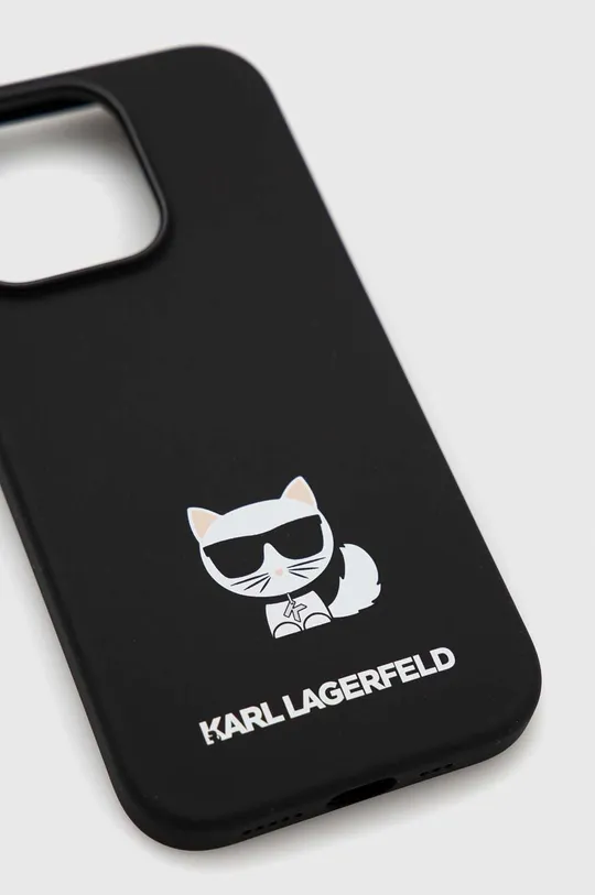Karl Lagerfeld custodia per telefono iPhone 14 Pro 6,1'' nero