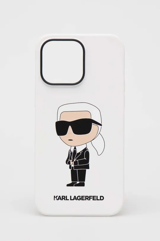λευκό Θήκη κινητού Karl Lagerfeld iPhone 14 Pro Max 6,7'' Unisex