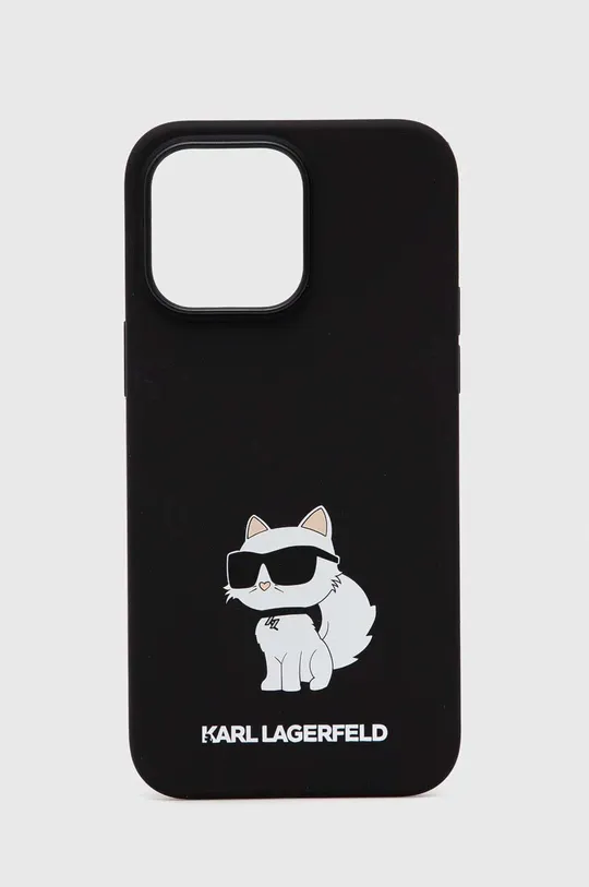 czarny Karl Lagerfeld etui na telefon iPhone 14 Pro Max 6,7'' Unisex