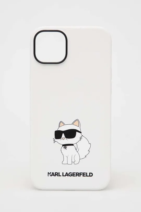 biały Karl Lagerfeld etui na telefon iPhone 14 Plus 6,7'' Unisex