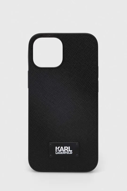 czarny Karl Lagerfeld etui na telefon iPhone 13 mini 5,4'' Unisex