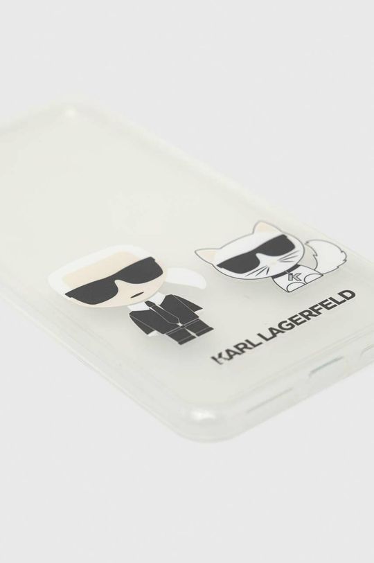 Karl Lagerfeld telefon tok iPhone Xs Max áttetsző
