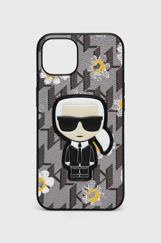 szary Karl Lagerfeld etui na telefon iPhone 13 6,1'' Unisex