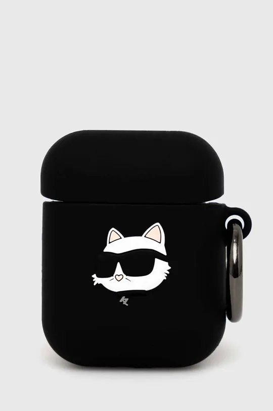 crna Etui za airpods Karl Lagerfeld airpods 1/2 cover Unisex