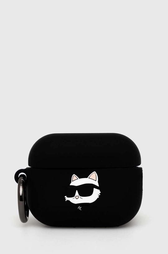 czarny Karl Lagerfeld etui na airpod AirPods Pro 2 cover Unisex